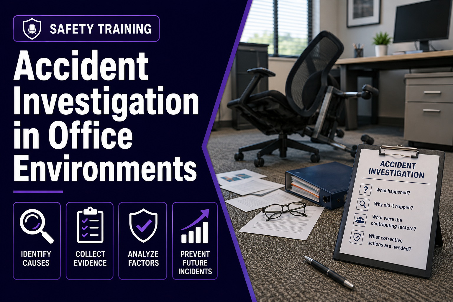 Accident Investigation in Office Environments DVD/USB