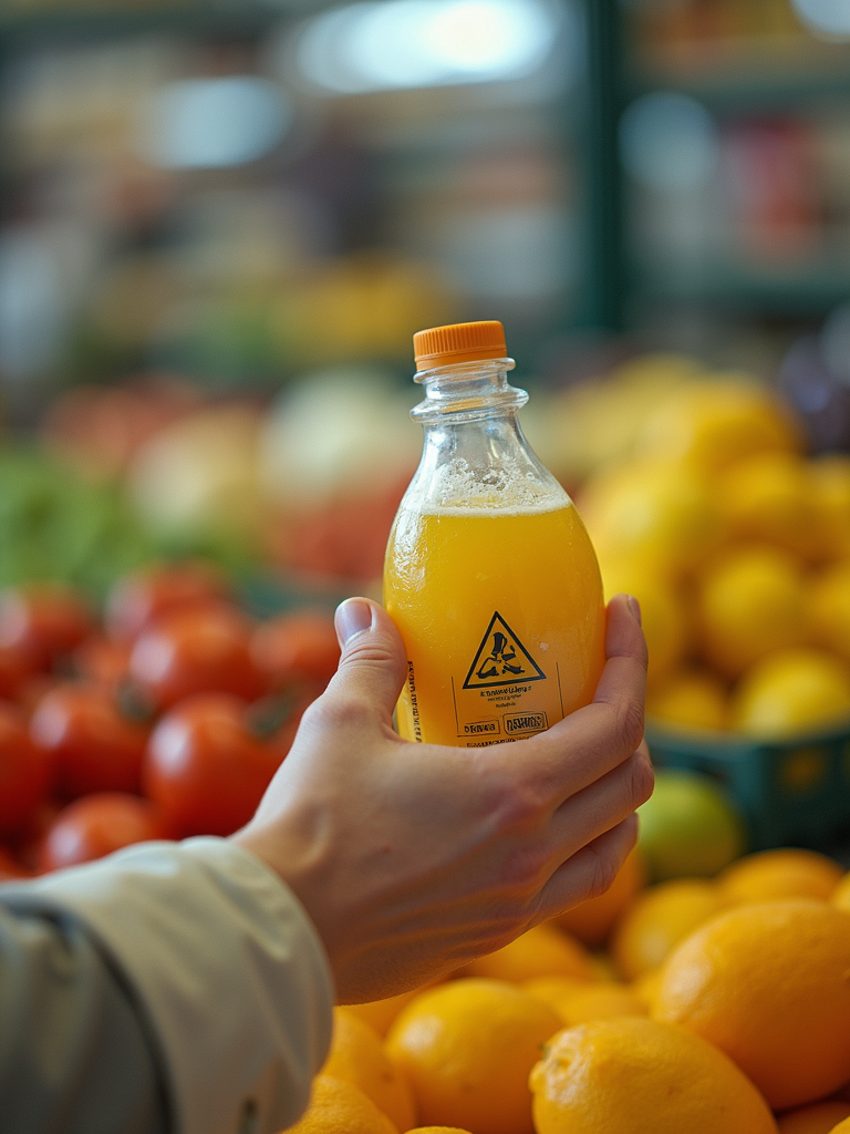 Hazardous Materials Labeling course illustration for food environments