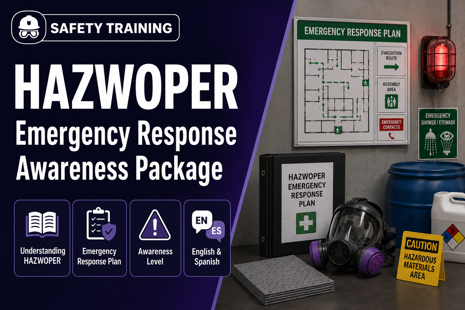 HAZWOPER: Emergency Response, Awareness Package DVD/USBs