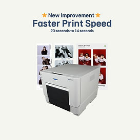 photo booth faster print speed