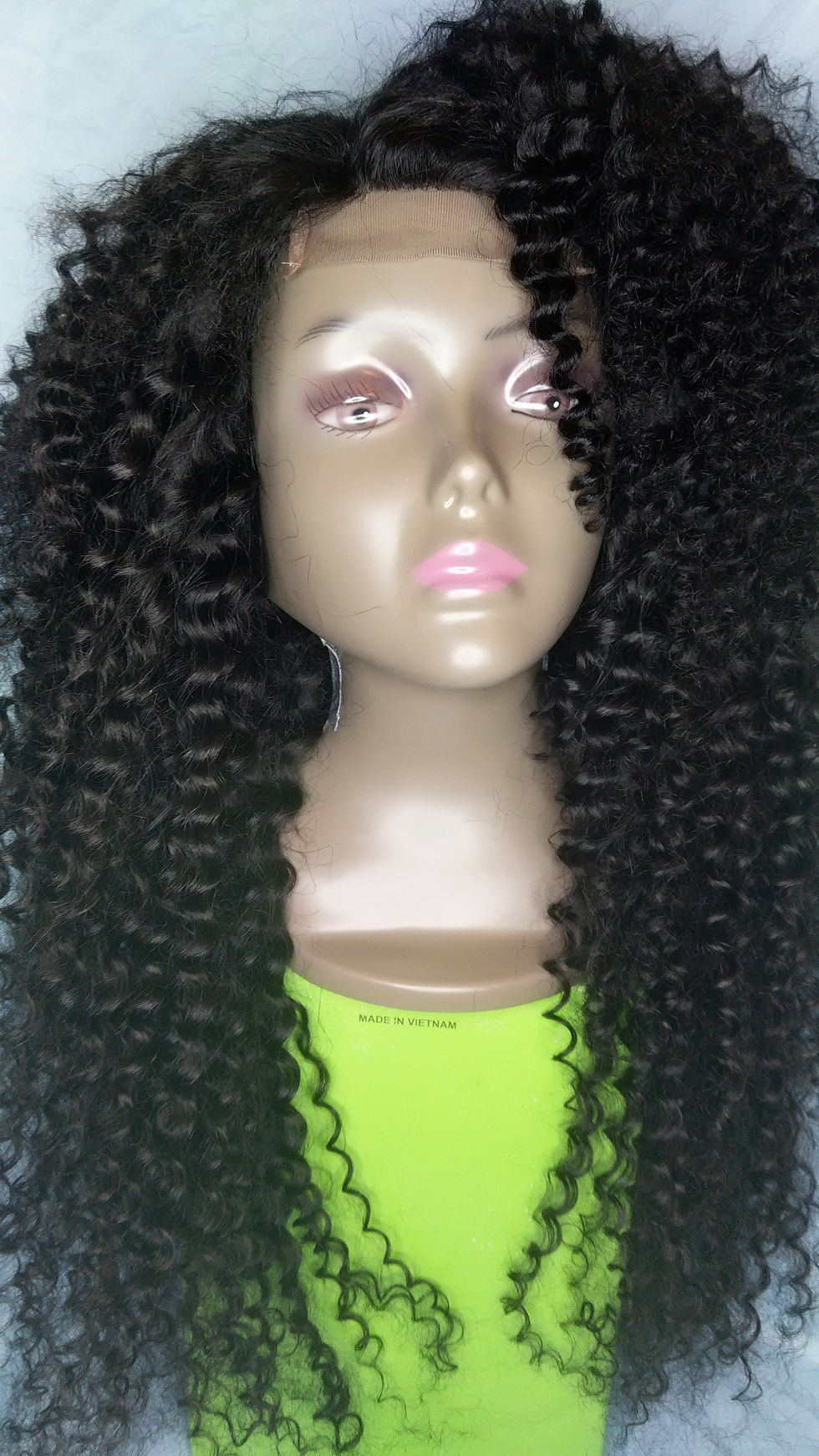 Thumbnail: "Erica" Custom Virgin Curly Wig 24"