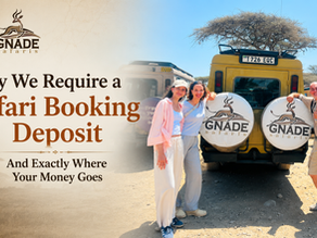 Why We Require a Safari Booking Deposit