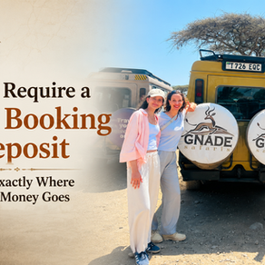 Why We Require a Safari Booking Deposit