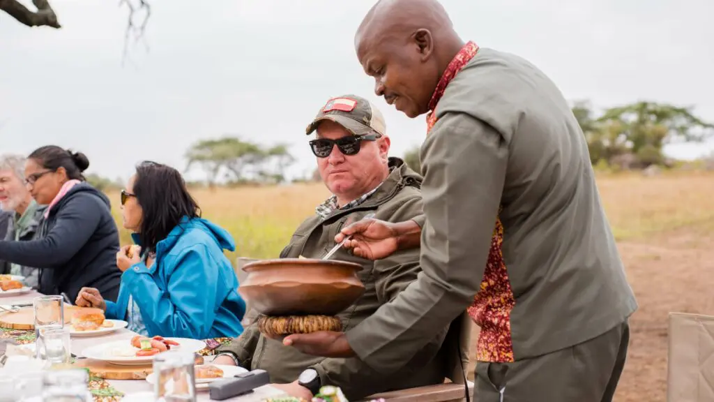 Bush Breakfast Tanzania