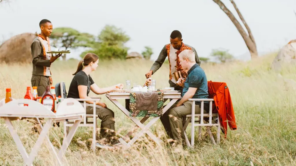 Bush Breakfast Tanzania
