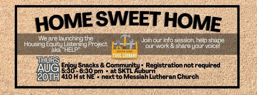 "Home Sweet Home" Kick off of Housing Equity Listening Project