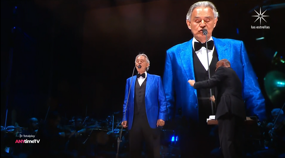 Concierto Zócalo Andrea Bocelli 2026