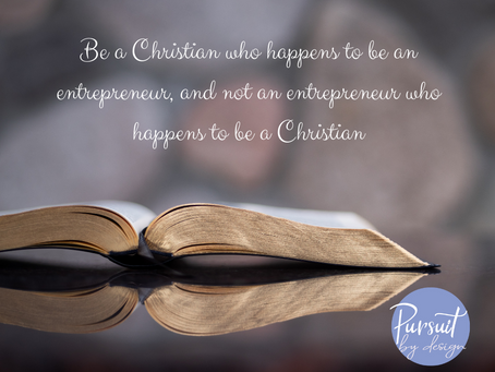 How Should Christian Entrepreneurs Behave?