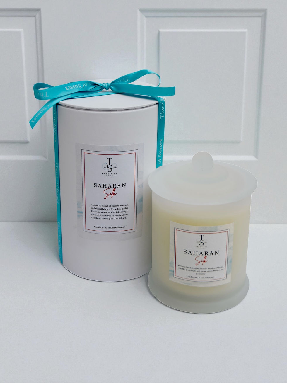 Saharan Silk - Wooden Wick Candle