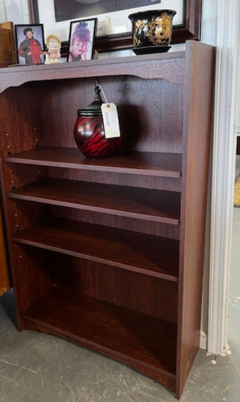 Thumbnail: SHORT BOOKSHELF - CINNAMON FRUITWOOD