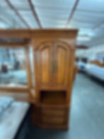 Thumbnail: MICHAEL HOWARD OAK  WALL UNIT -KING SIZE