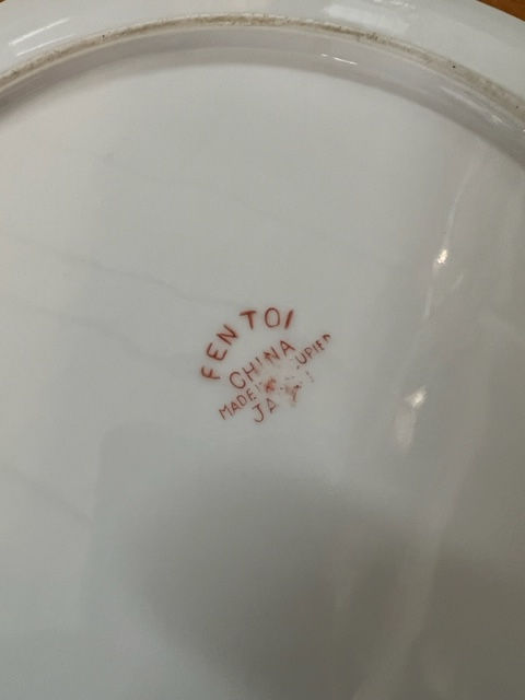 Thumbnail: FENTON BONE CHINA MADE IN OCCUPIE JAPAN- 31 PIECE