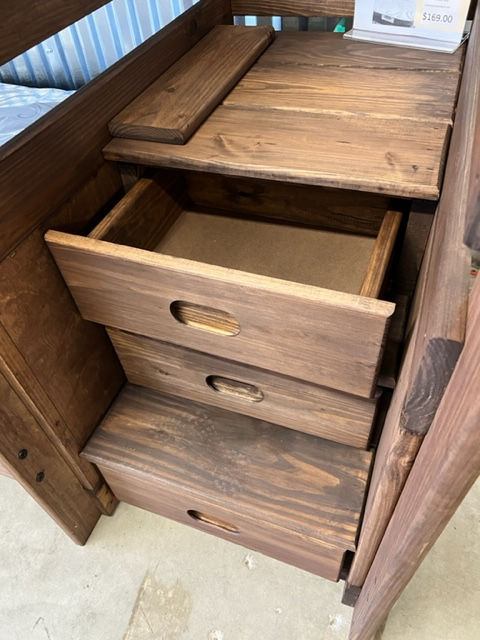 Thumbnail: STAIRCASE T/T BUNK BED SET WITH (2) BUNKIE BOARDS