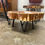 Thumbnail: CEDAR SLAB PLANT STANDS/TABLES - 7.5" tall