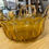 Thumbnail: AMBER GLASS SERVING BOWL