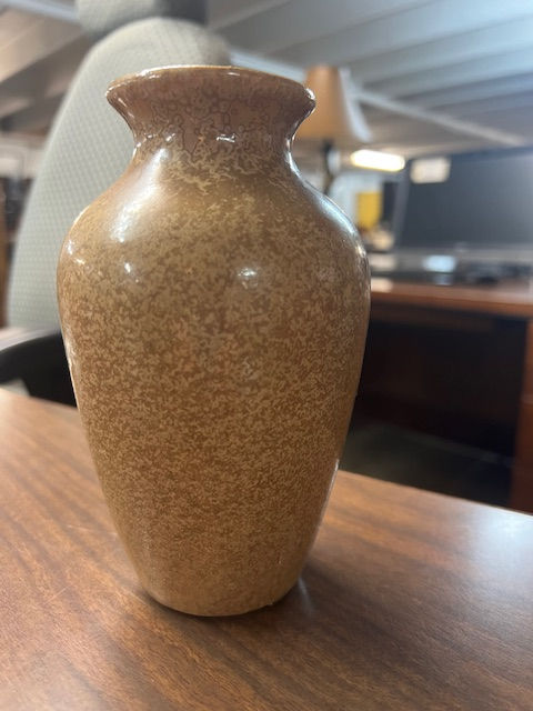 Thumbnail: BROWN 6" POTTERY VASE