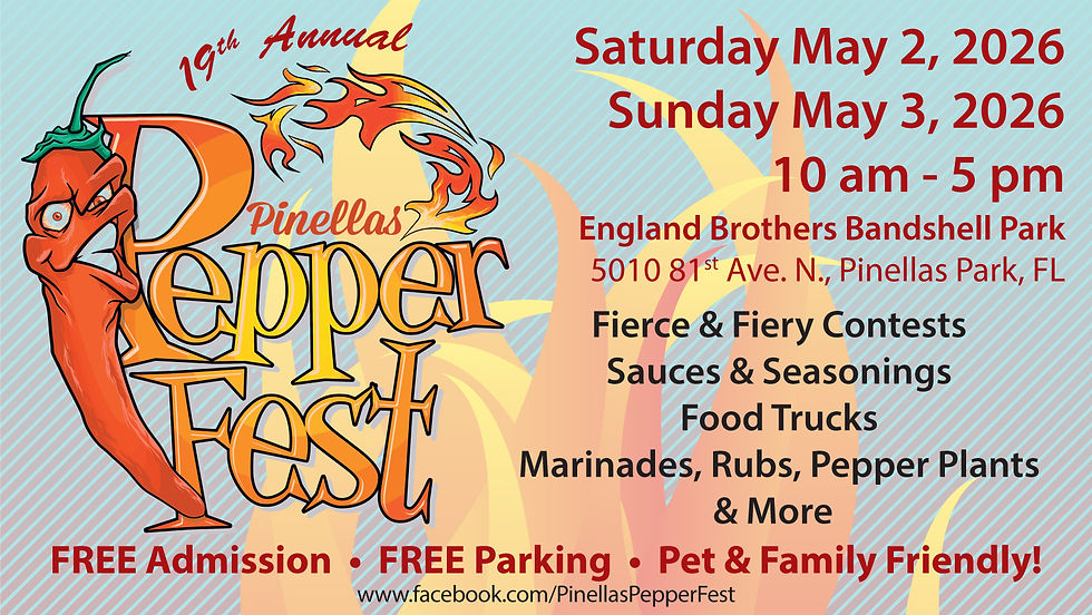 Pinellas Pepper Fest 2026