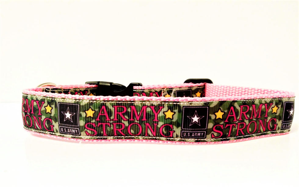Army Strong Dog Collar