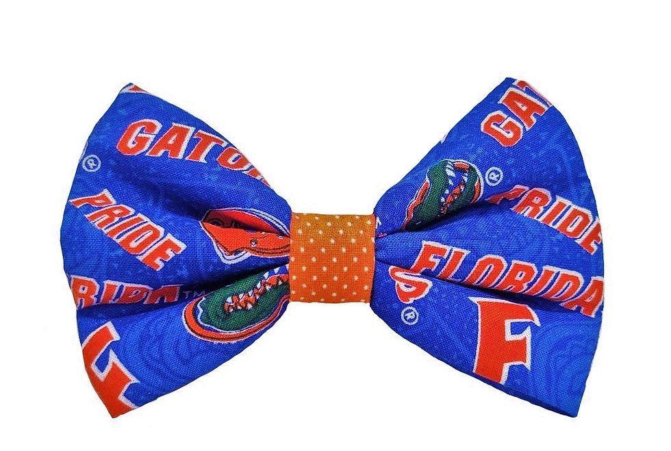 Florida Gators - Dog Bow Tie