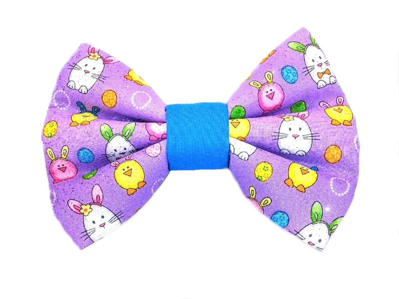 Easter Bunny Dog Bow Tie