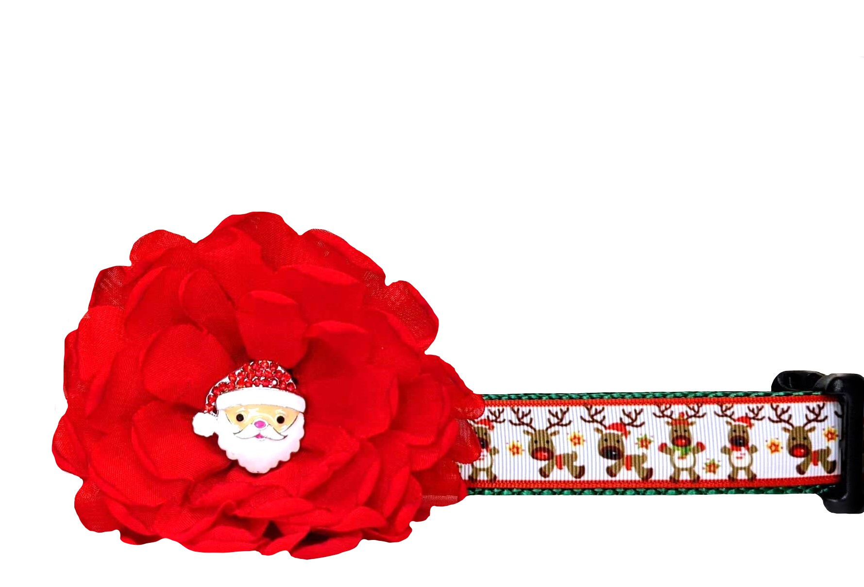 Rudolph Christmas Dog Collar