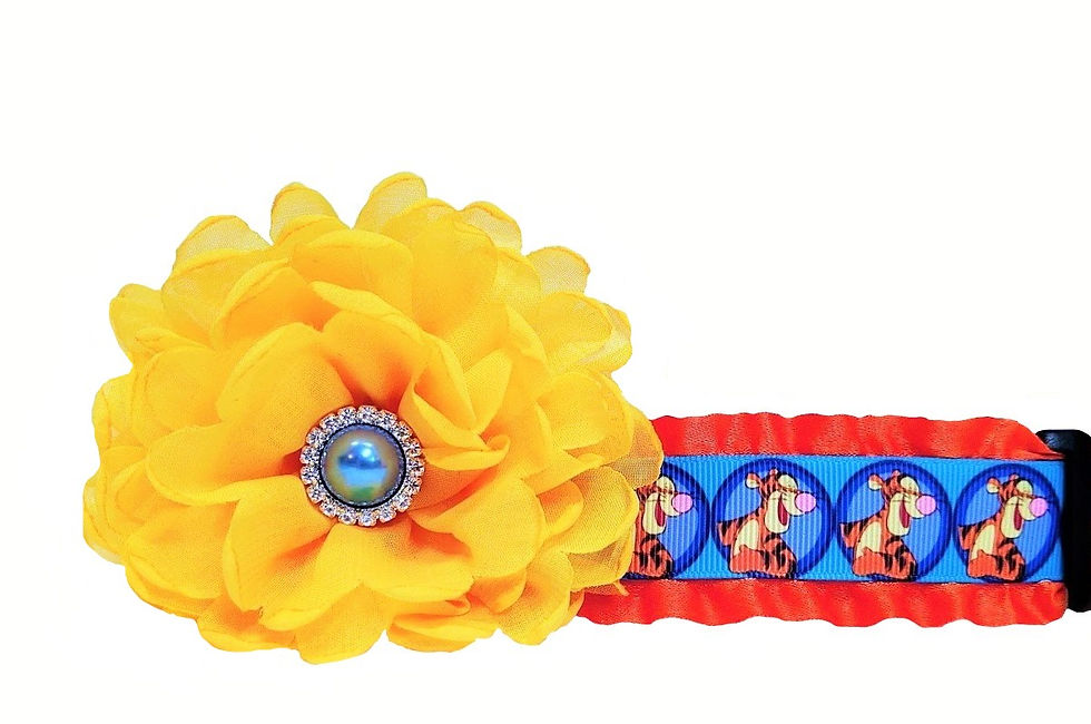 Tigger Dog Collar