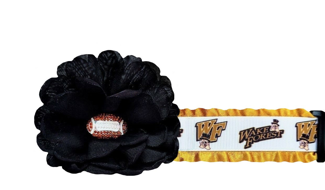 Wake Forest Demon Deacons Dog Collar