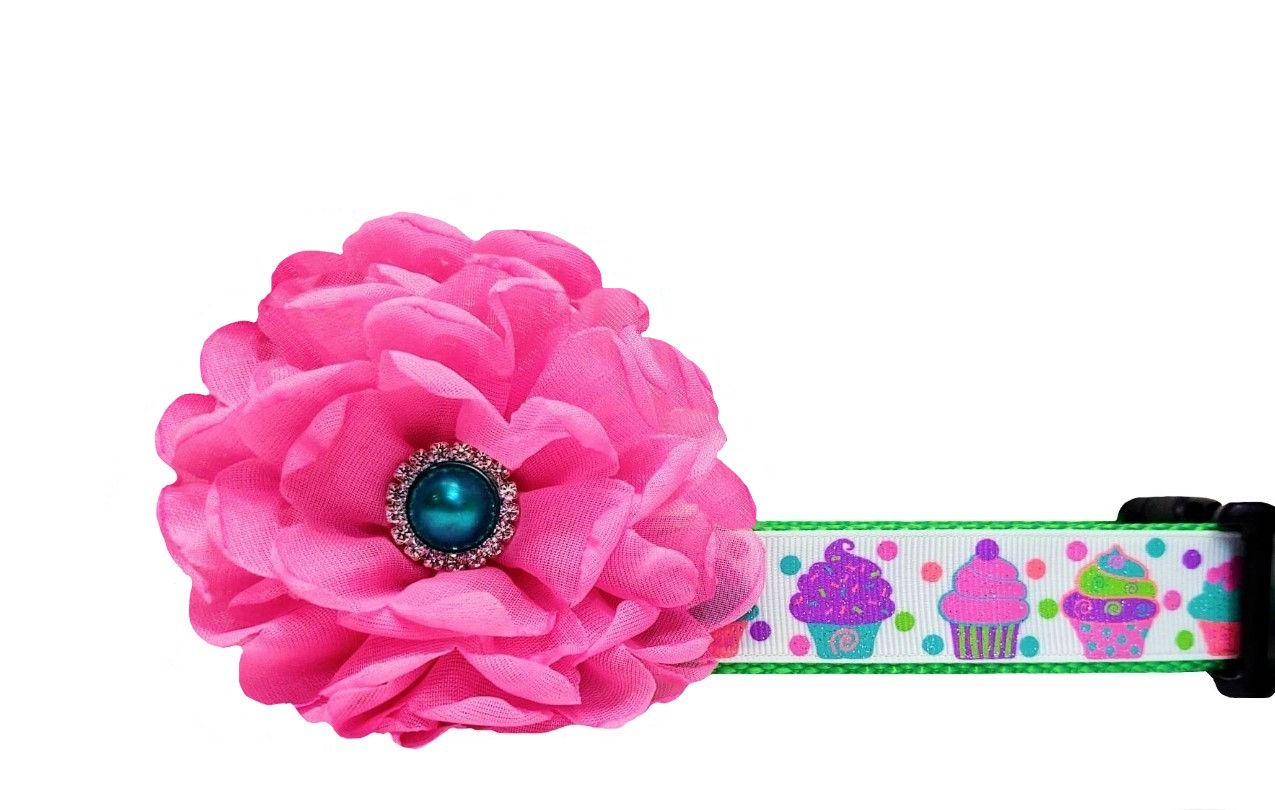 Cupcake Dog Collar