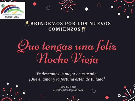 ¡Que tengas una Feliz Noche Vieja!