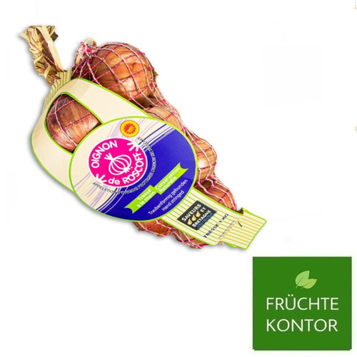 Zwiebeln Roscoff AOC 500g direkt vom Früchte-Kontor Deutschland