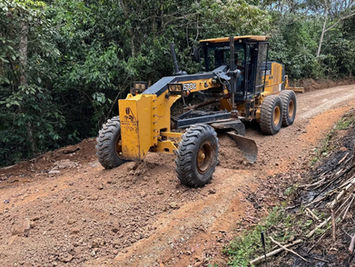 Fondo Cafetero Nacional, realiza obras en la red vial de Taulabé, Comayagua