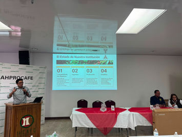 FCN acompaña a AHPROCAFE en su reunión departamental con productores de Copán y Ocotepeque