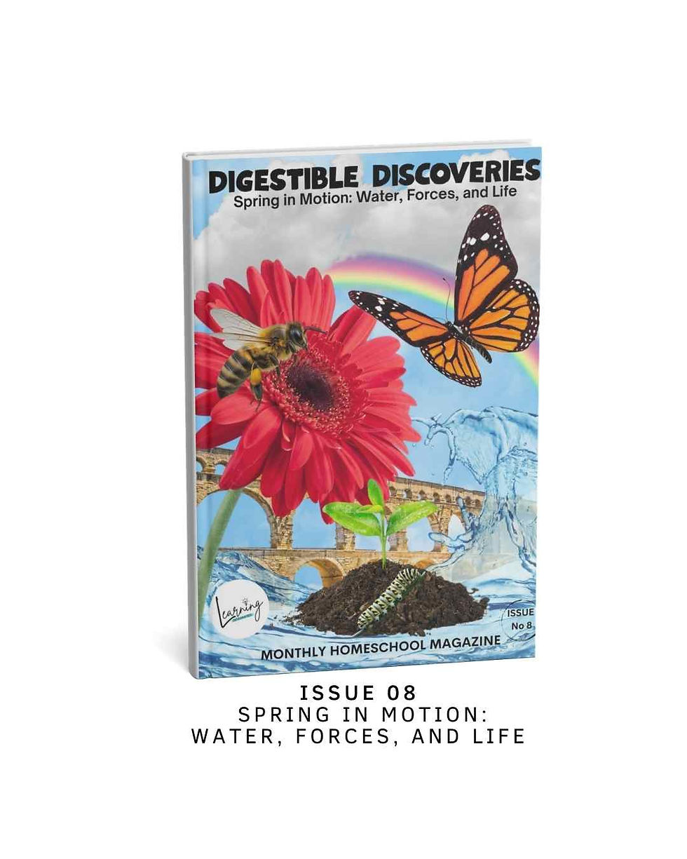 Thumbnail: Cover Spring in Motion Homeschool Unit Study