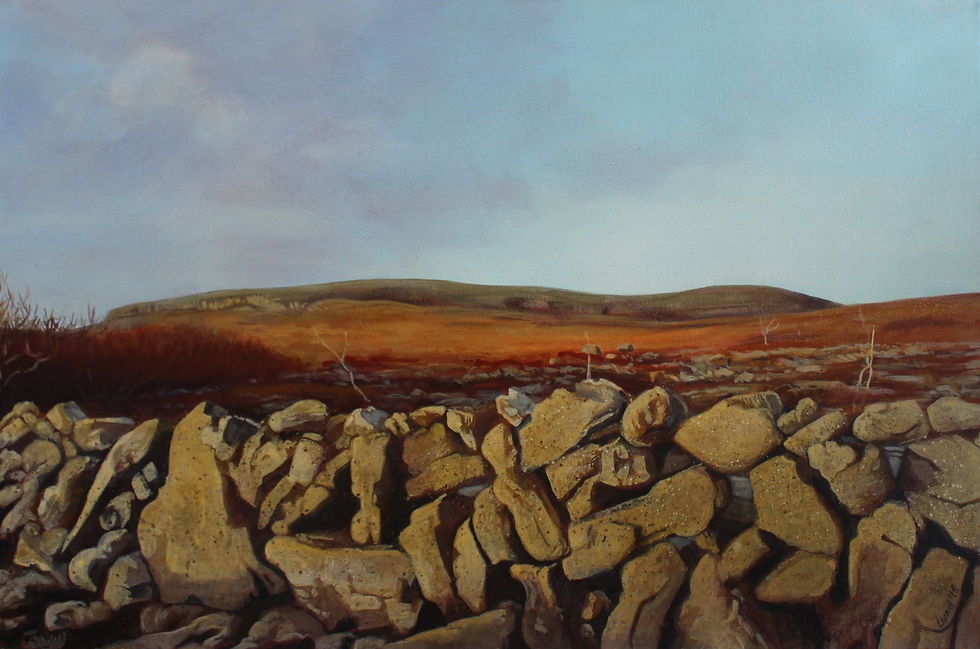 Thumbnail: Greeting cards "Burren"- pack of 3
