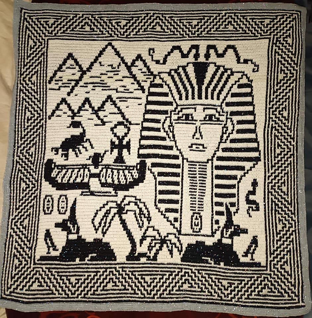 Flowing Egypt Cal - Throw