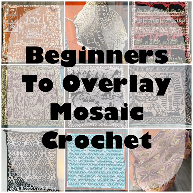 Overlay Mosaic Crochet for Beginners - Free