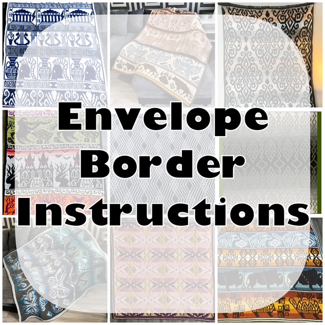Envelope Border Overlay Mosaic Crochet - Free