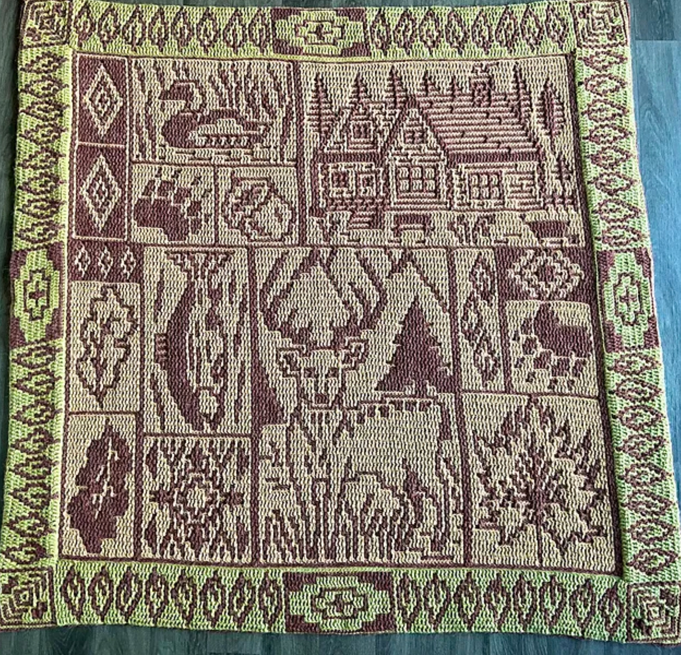 Log Cabin Spirit - Throw