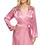 Thumbnail: Irall Shelby Dressing Gown Dusty Rose