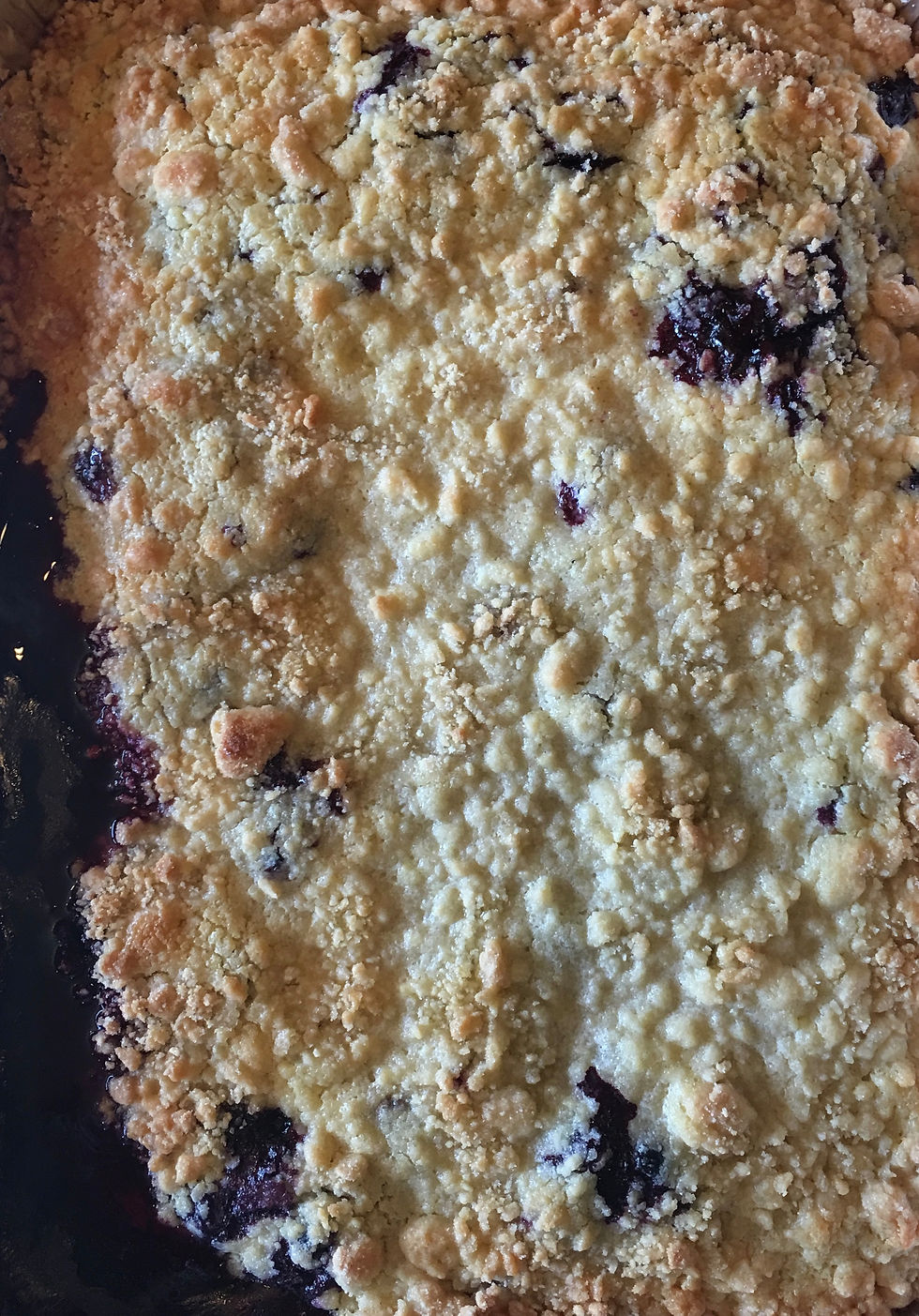 Sorensen's Blueberry Cobbler
