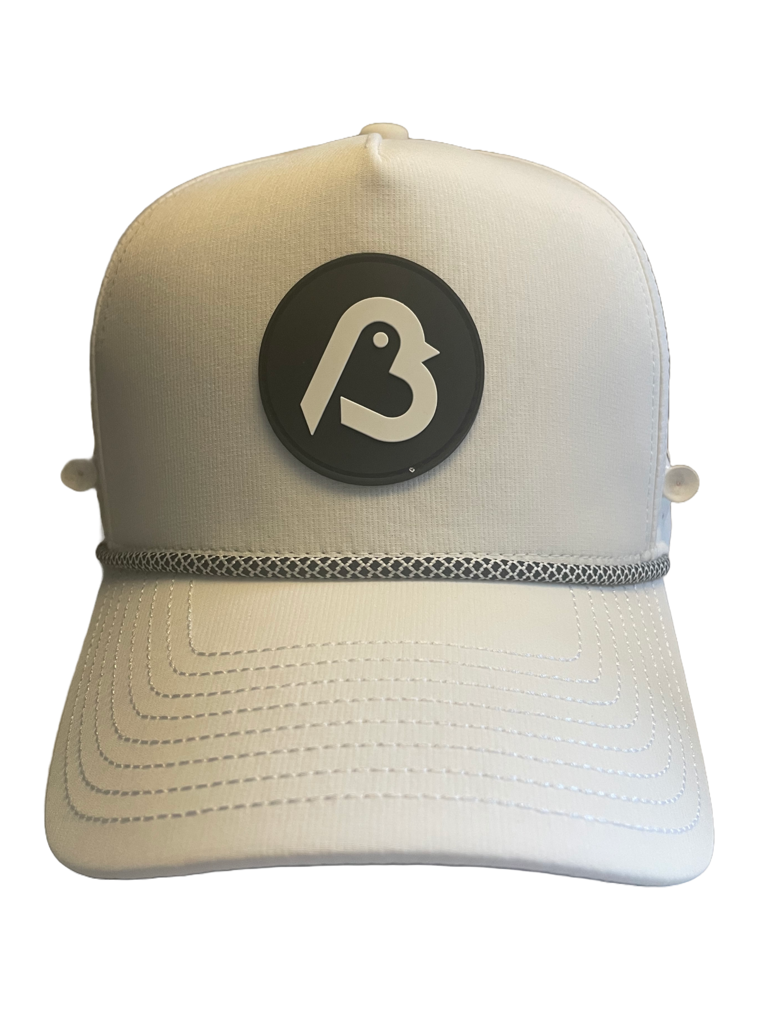 Signature White Hat with Dual Tee Holders