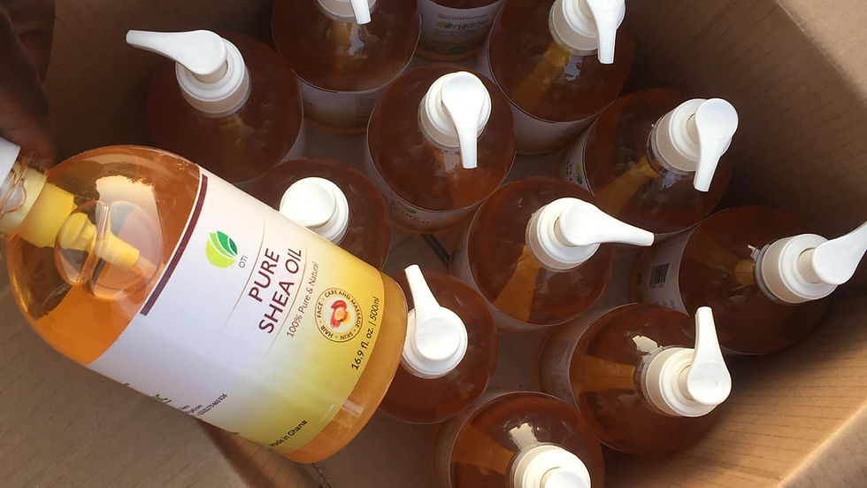 OTI Pure shea oil for export from Ghana