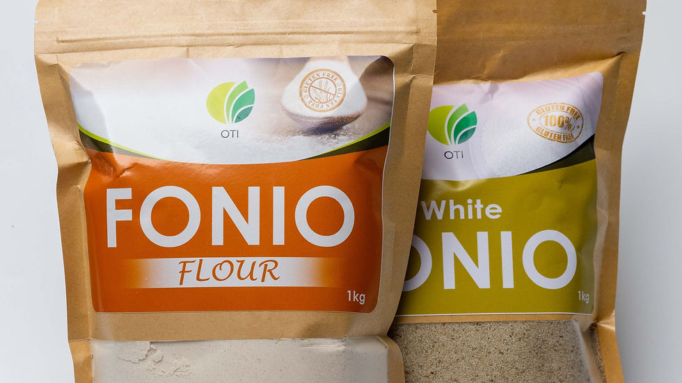 OTI Gluten-free fonio flour and grain from Ghana