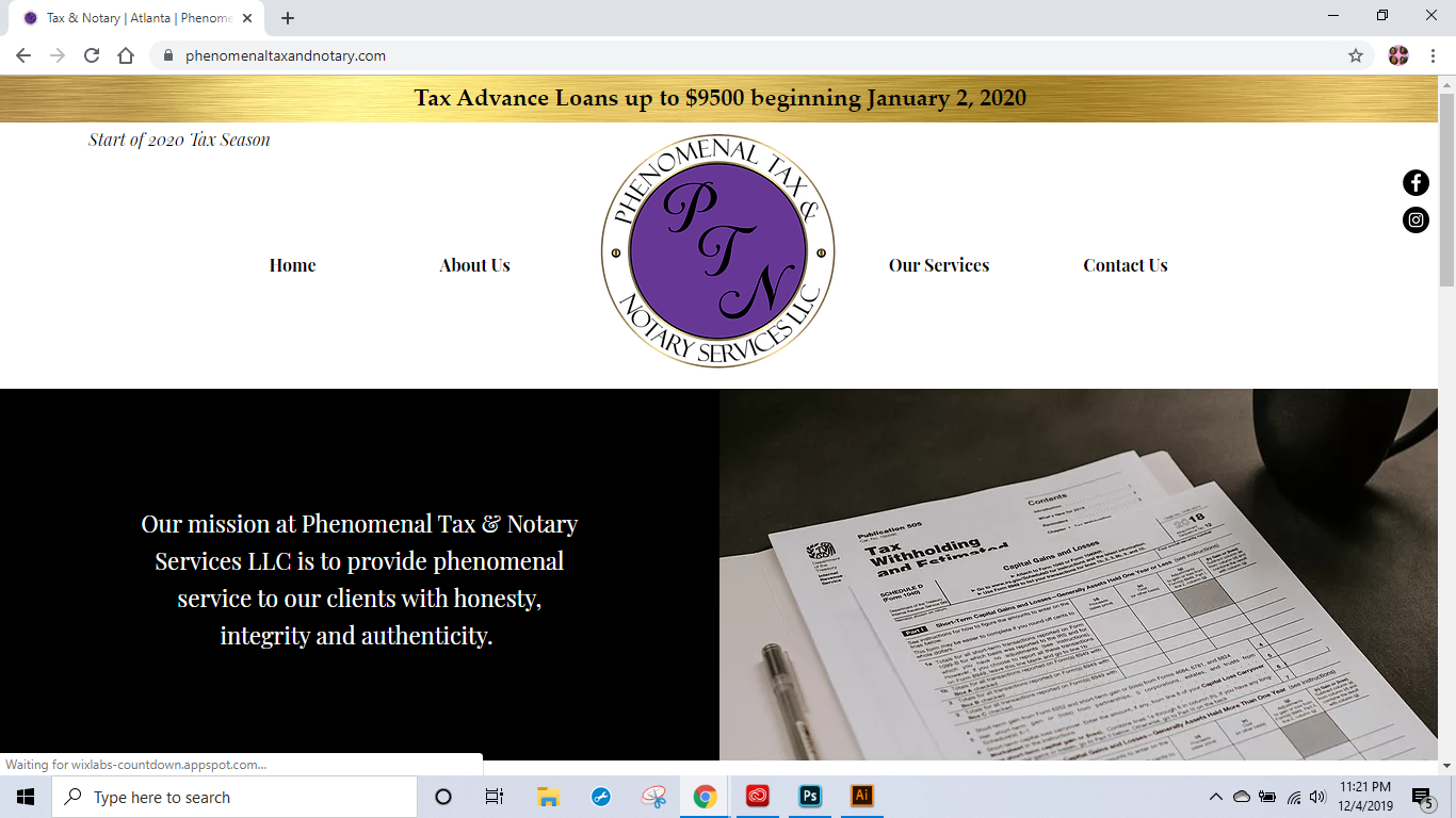 Tax Preparation & Notary Services Atlanta Phenomenal Tax & Notary