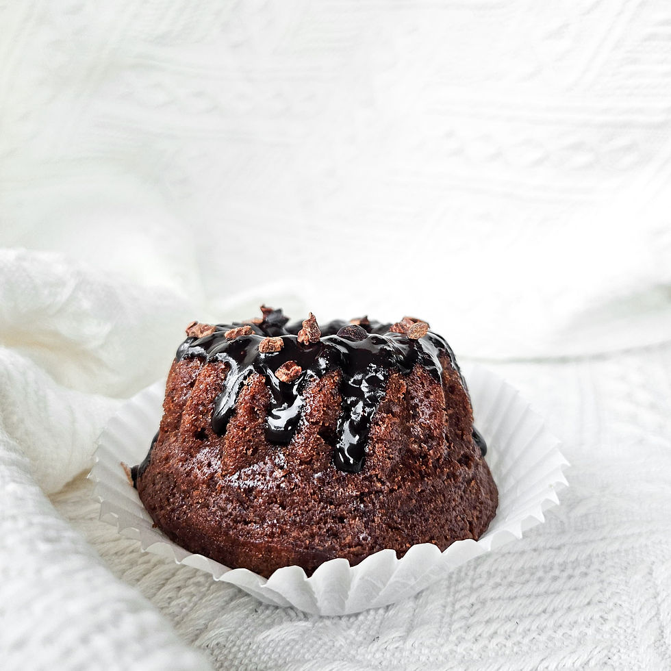 Thumbnail: vegan chocolate mini bundt cake from Lilac Oak perfect for gifting