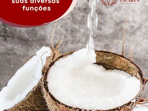 Óleo de coco e suas diversas funções