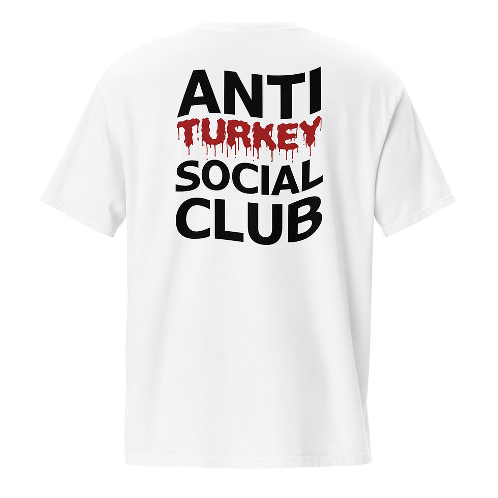 Armenian t-shirt pocket - Anti Turkey Social Club - Mens