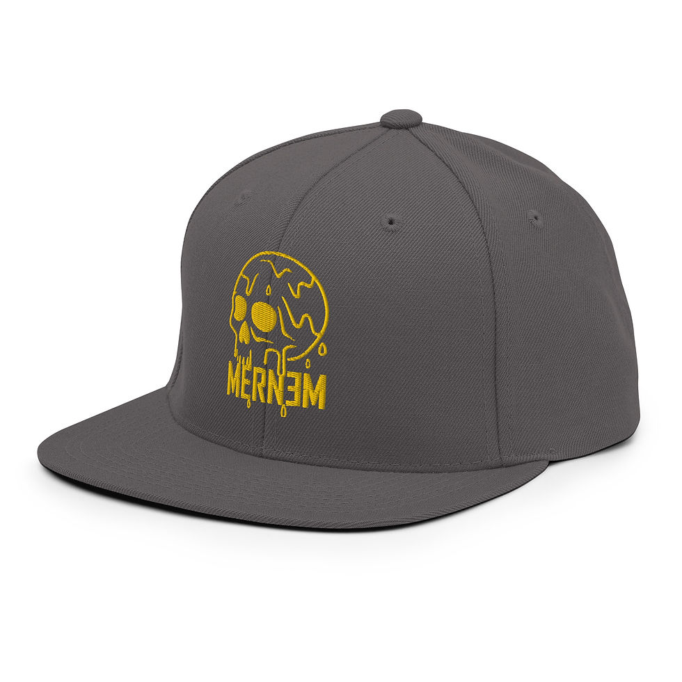 Thumbnail: Mernem - Dark Grey - Snapback Armenian Hat