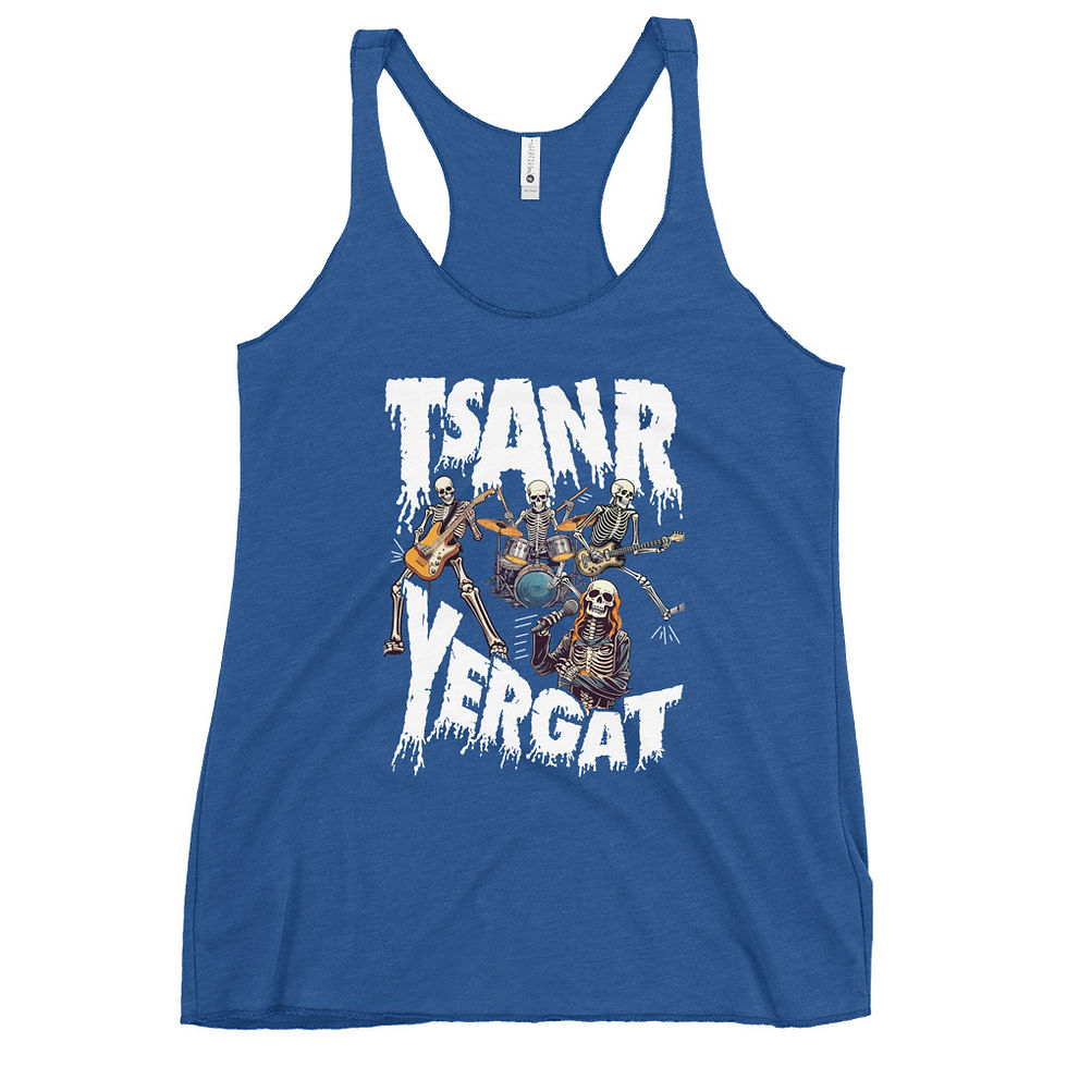 Thumbnail: Tsanr Yergat - Women's Racerback Tank Top Armenian shirt