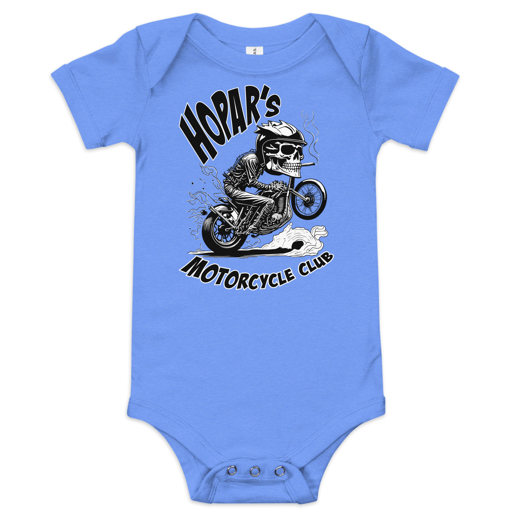 Hopar's Motorcycle Club - Baby short sleeve one piece Armenian Onesie